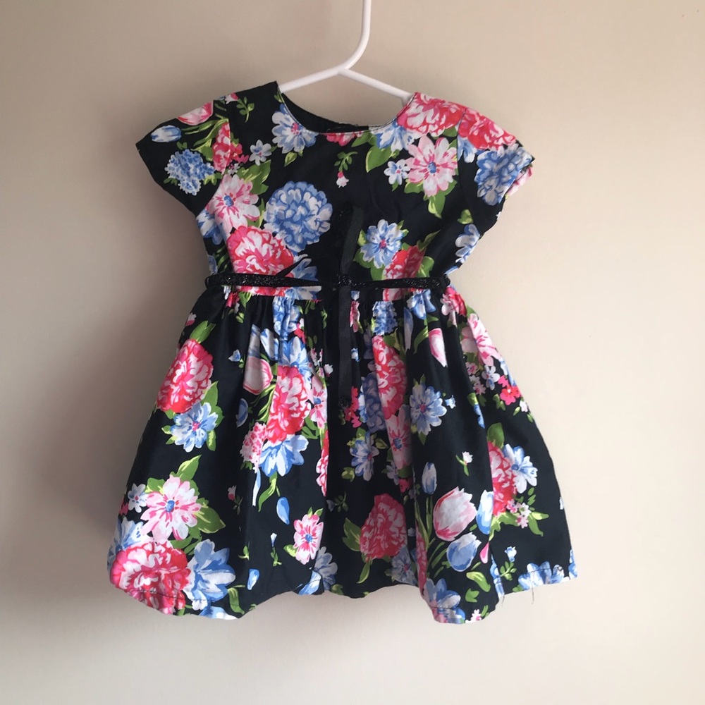 NWOT Carter’s Floral Baby Girl Formal Easter Dress